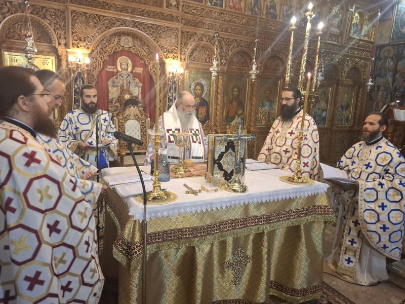 Η αρχαιοπρεπής Θεία Λειτουργία του Αγίου Ιακώβου Αδελφοθέου στη Δράμα